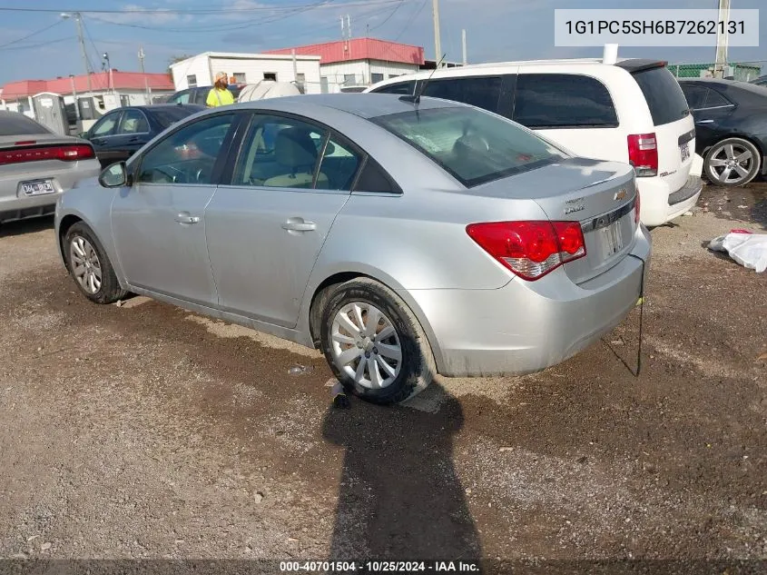 1G1PC5SH6B7262131 2011 Chevrolet Cruze Ls