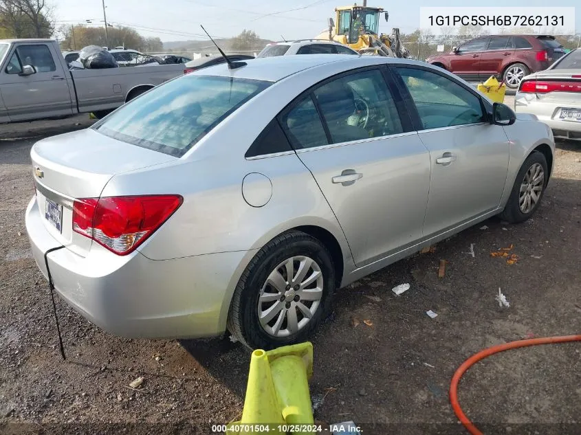 1G1PC5SH6B7262131 2011 Chevrolet Cruze Ls