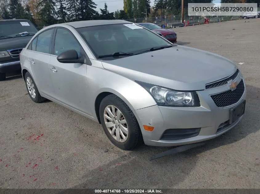 1G1PC5SH5B7290860 2011 Chevrolet Cruze Ls