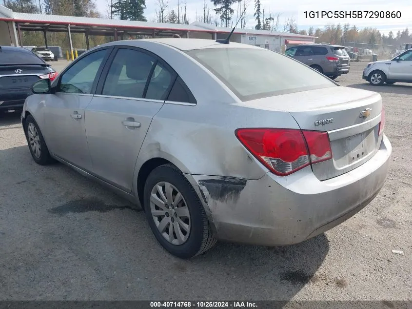 1G1PC5SH5B7290860 2011 Chevrolet Cruze Ls