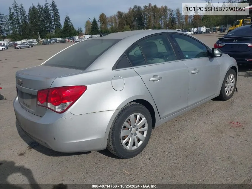 1G1PC5SH5B7290860 2011 Chevrolet Cruze Ls