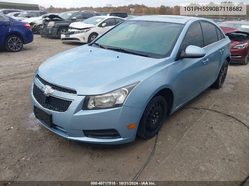 2011 Chevrolet Cruze Ltz VIN: 1G1PH5S90B7118682 Lot: 40717515