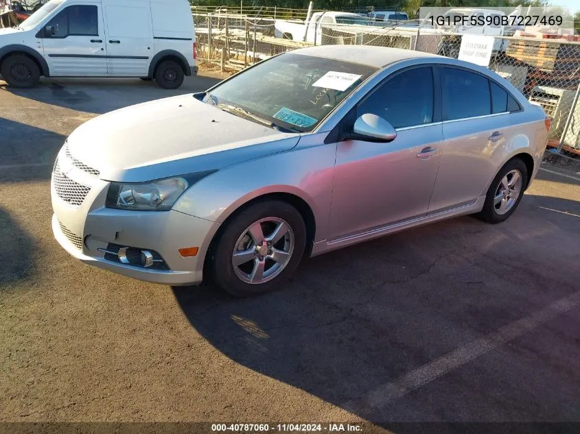 2011 Chevrolet Cruze 1Lt VIN: 1G1PF5S90B7227469 Lot: 40787060