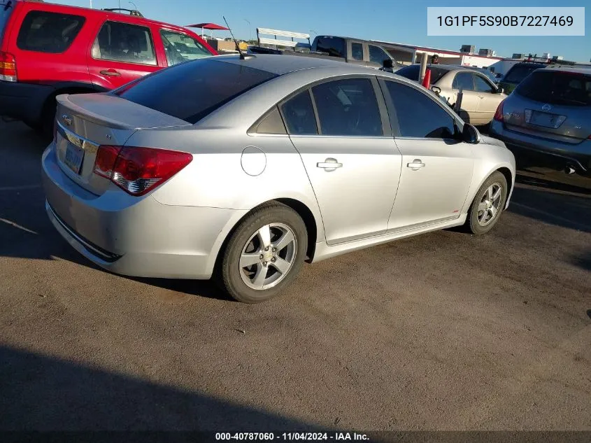 2011 Chevrolet Cruze 1Lt VIN: 1G1PF5S90B7227469 Lot: 40787060