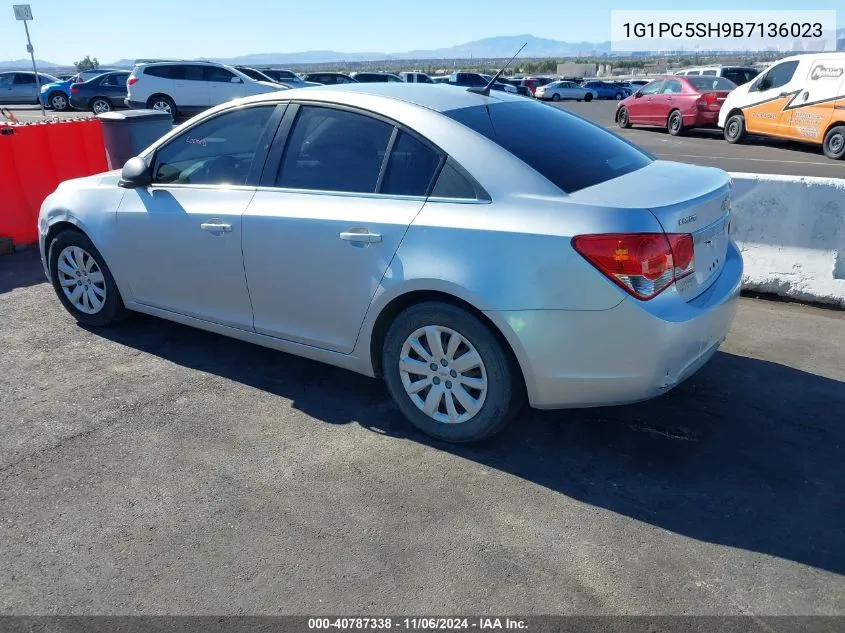 2011 Chevrolet Cruze Ls VIN: 1G1PC5SH9B7136023 Lot: 40787338