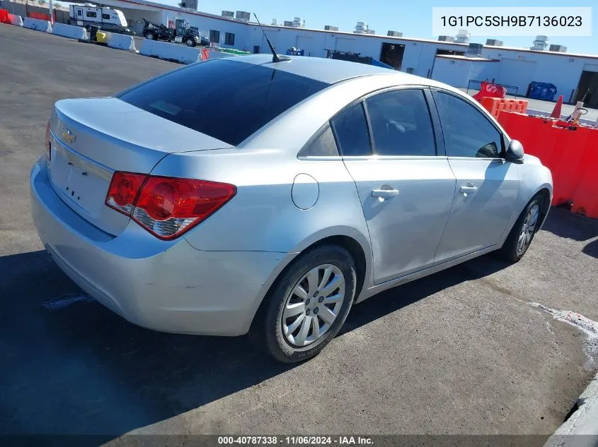 2011 Chevrolet Cruze Ls VIN: 1G1PC5SH9B7136023 Lot: 40787338