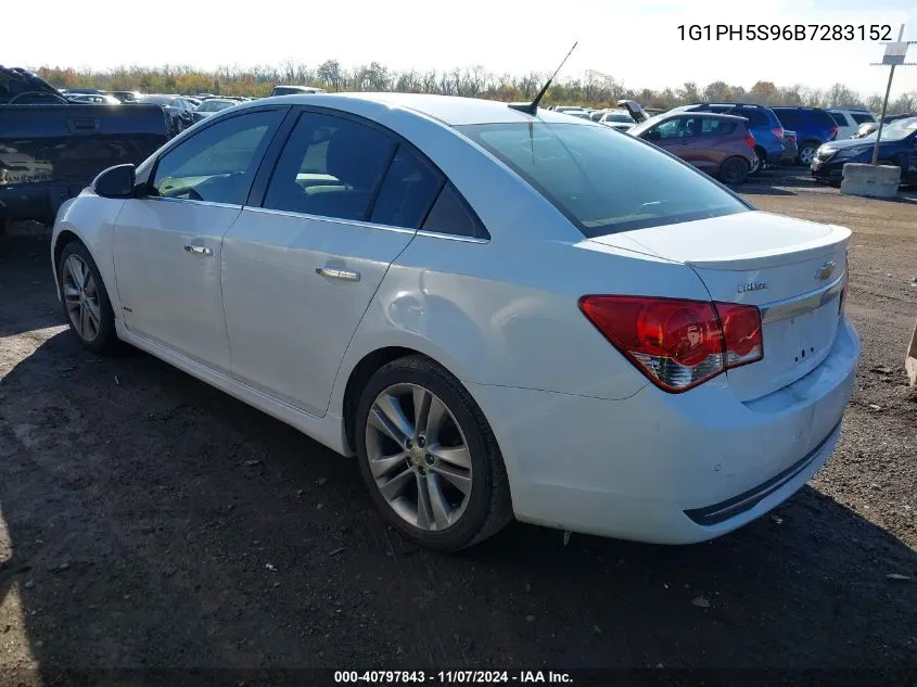 1G1PH5S96B7283152 2011 Chevrolet Cruze Ltz