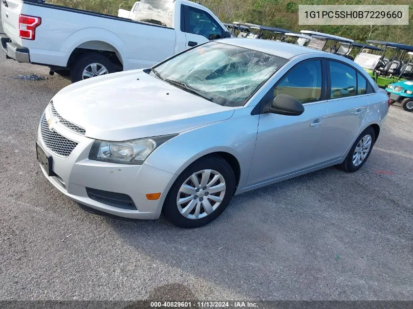 2011 Chevrolet Cruze Ls VIN: 1G1PC5SH0B7229660 Lot: 40829601