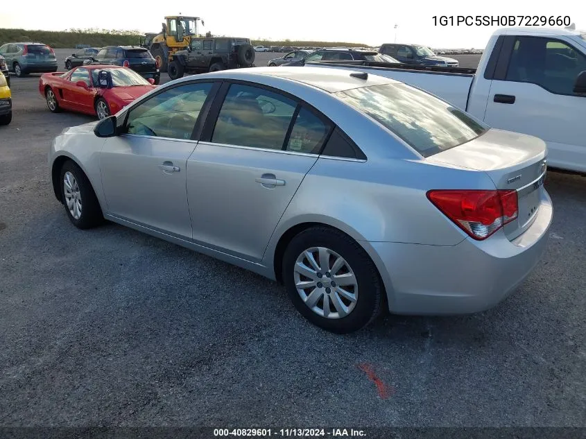 2011 Chevrolet Cruze Ls VIN: 1G1PC5SH0B7229660 Lot: 40829601