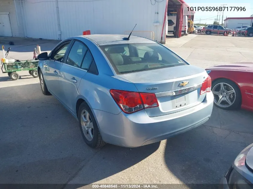 1G1PG5S96B7177996 2011 Chevrolet Cruze 2Lt