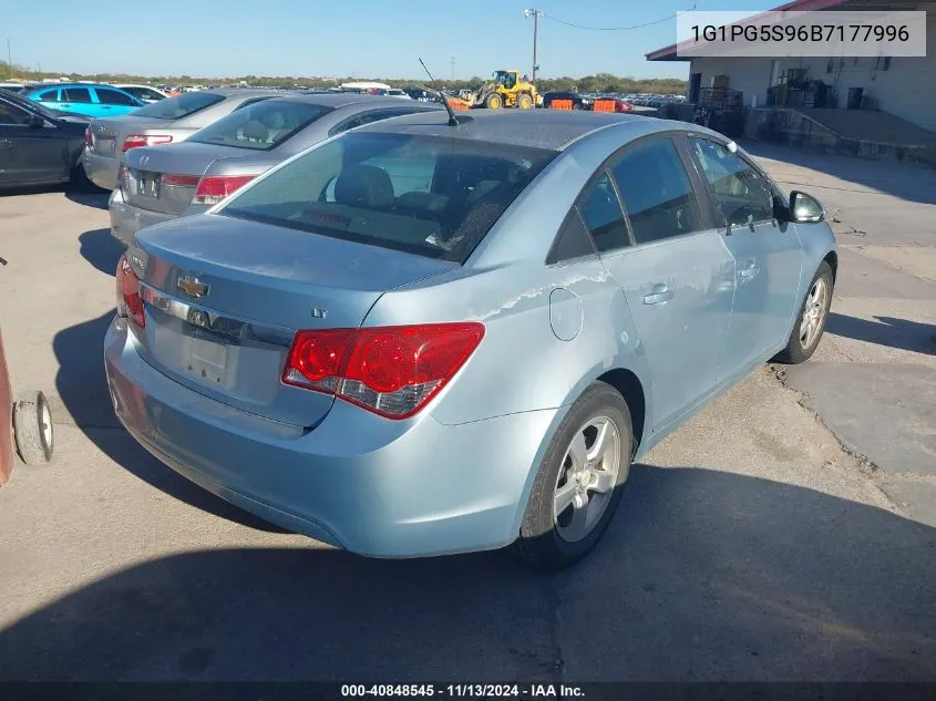 1G1PG5S96B7177996 2011 Chevrolet Cruze 2Lt