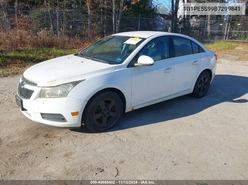 1G1PE5S99B7299841 2011 Chevrolet Cruze Lt