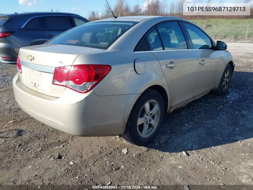 2011 Chevrolet Cruze Lt VIN: 1G1PE5S96B7129713 Lot: 40865043