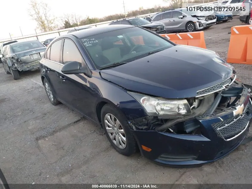 2011 Chevrolet Cruze Ls VIN: 1G1PD5SH3B7209545 Lot: 40866839