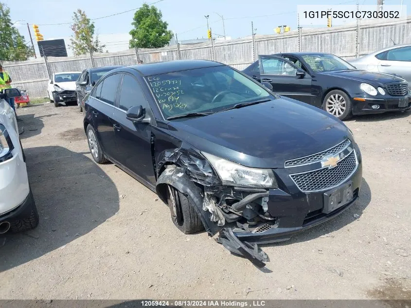 2012 Chevrolet Cruze VIN: 1G1PF5SC1C7303052 Lot: 12059424