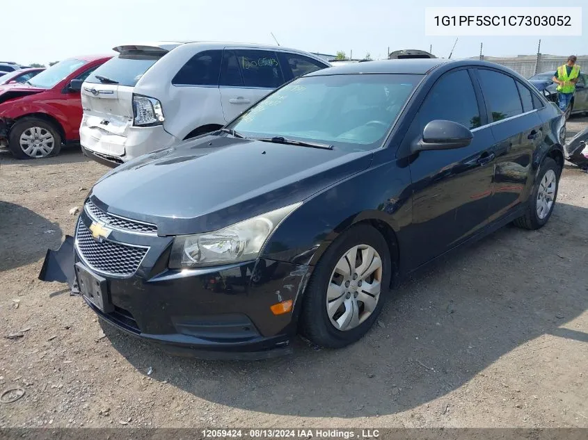 2012 Chevrolet Cruze VIN: 1G1PF5SC1C7303052 Lot: 12059424