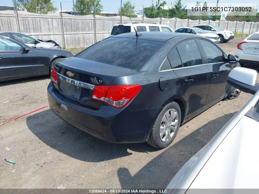 2012 Chevrolet Cruze VIN: 1G1PF5SC1C7303052 Lot: 12059424