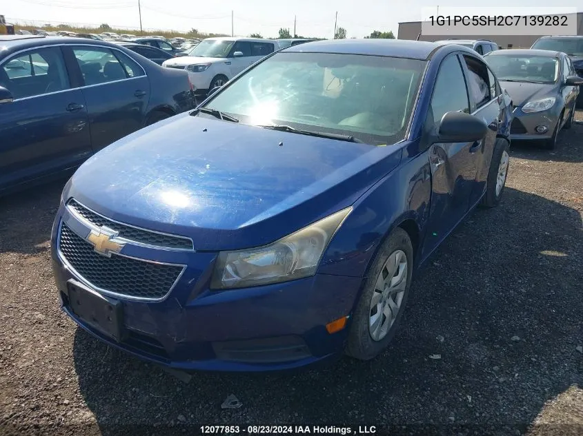 2012 Chevrolet Cruze Ls VIN: 1G1PC5SH2C7139282 Lot: 12077853