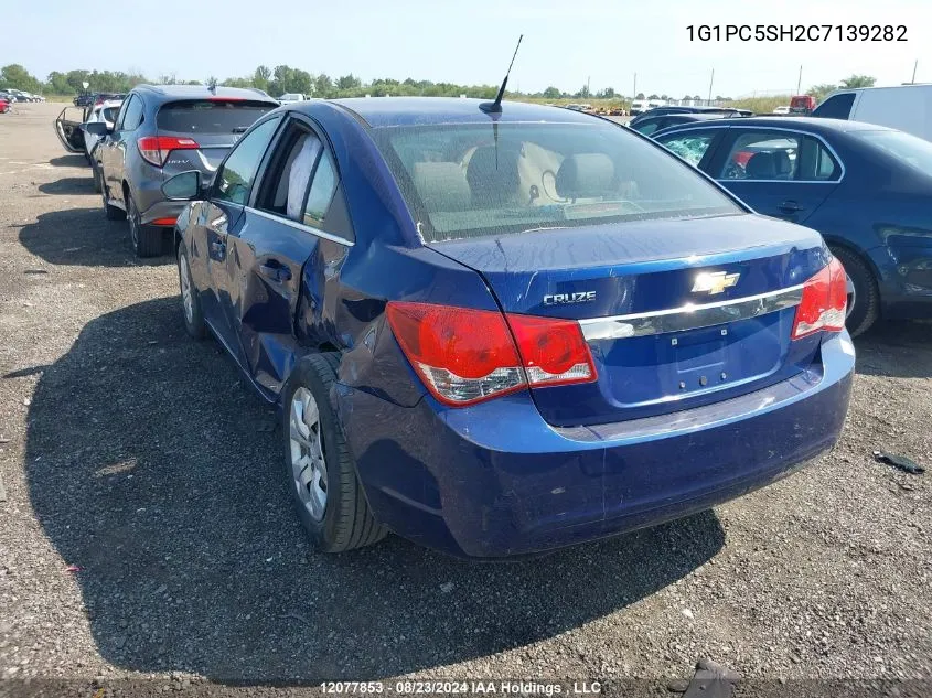 2012 Chevrolet Cruze Ls VIN: 1G1PC5SH2C7139282 Lot: 12077853