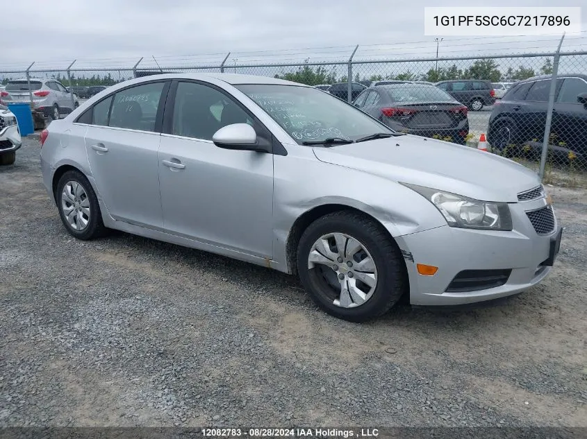 1G1PF5SC6C7217896 2012 Chevrolet Cruze