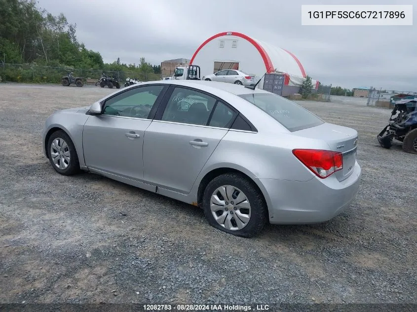 1G1PF5SC6C7217896 2012 Chevrolet Cruze