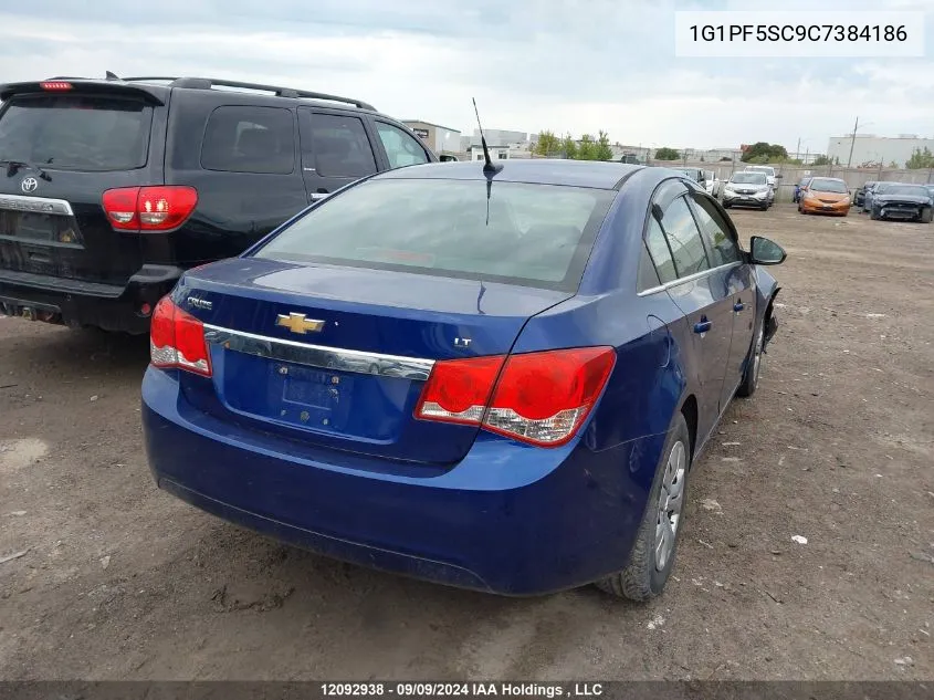 1G1PF5SC9C7384186 2012 Chevrolet Cruze