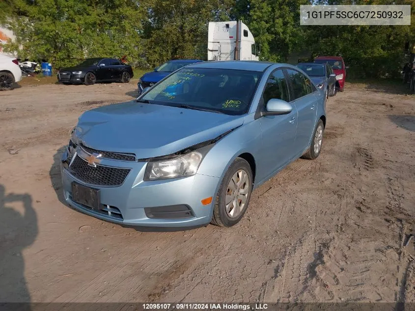 2012 Chevrolet Cruze VIN: 1G1PF5SC6C7250932 Lot: 12095107