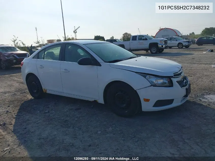 1G1PC5SH2C7348232 2012 Chevrolet Cruze