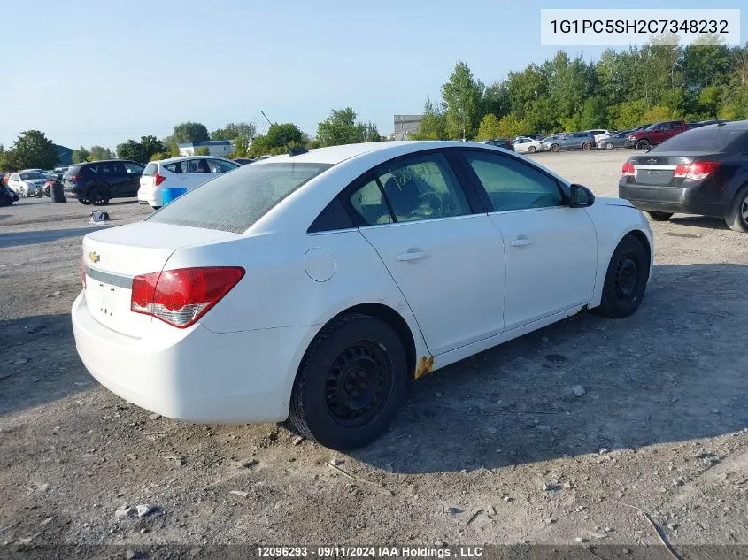 1G1PC5SH2C7348232 2012 Chevrolet Cruze