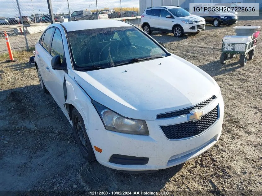 2012 Chevrolet Cruze Ls VIN: 1G1PC5SH2C7228656 Lot: 12112360