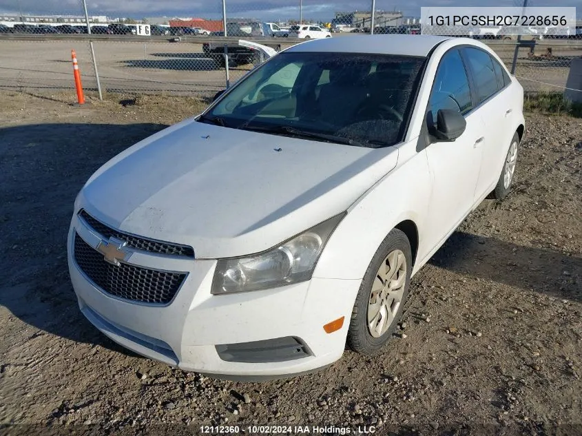 2012 Chevrolet Cruze Ls VIN: 1G1PC5SH2C7228656 Lot: 12112360