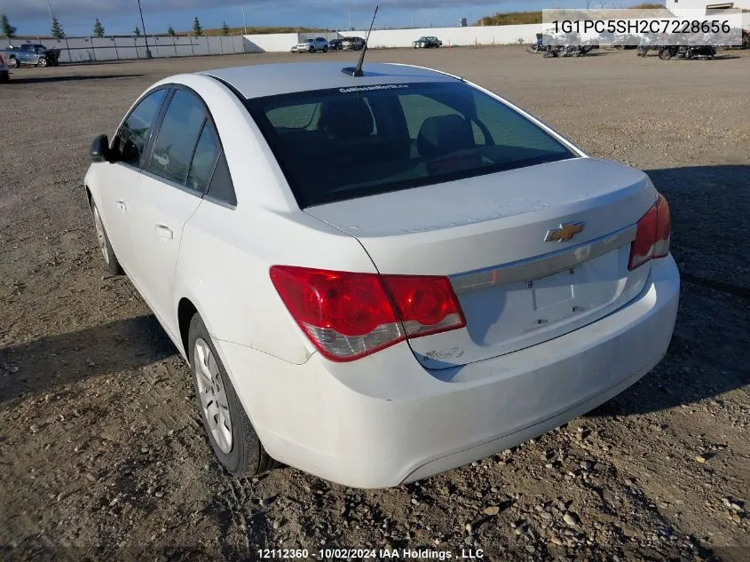 2012 Chevrolet Cruze Ls VIN: 1G1PC5SH2C7228656 Lot: 12112360