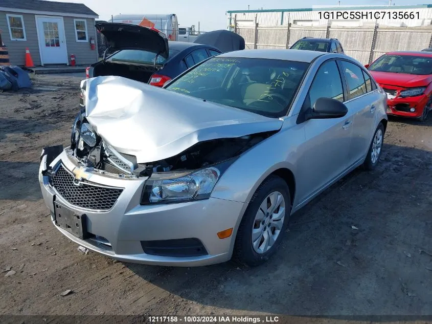 1G1PC5SH1C7135661 2012 Chevrolet Cruze