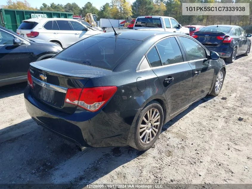 2012 Chevrolet Cruze VIN: 1G1PK5SC1C7333938 Lot: 12128008