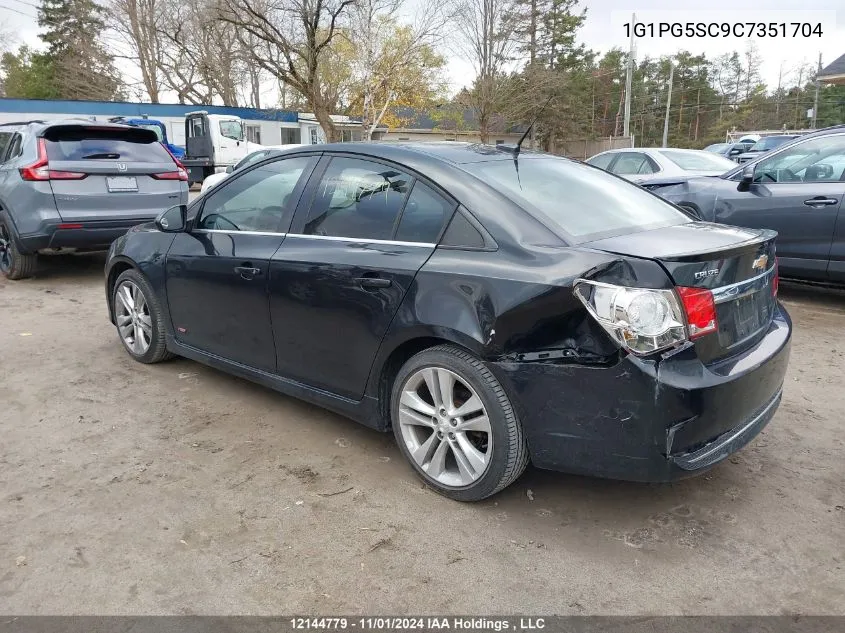 2012 Chevrolet Cruze VIN: 1G1PG5SC9C7351704 Lot: 12144779