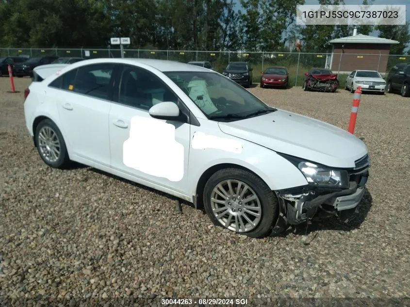 2012 Chevrolet Cruze Eco VIN: 1G1PJ5SC9C7387023 Lot: 30044263