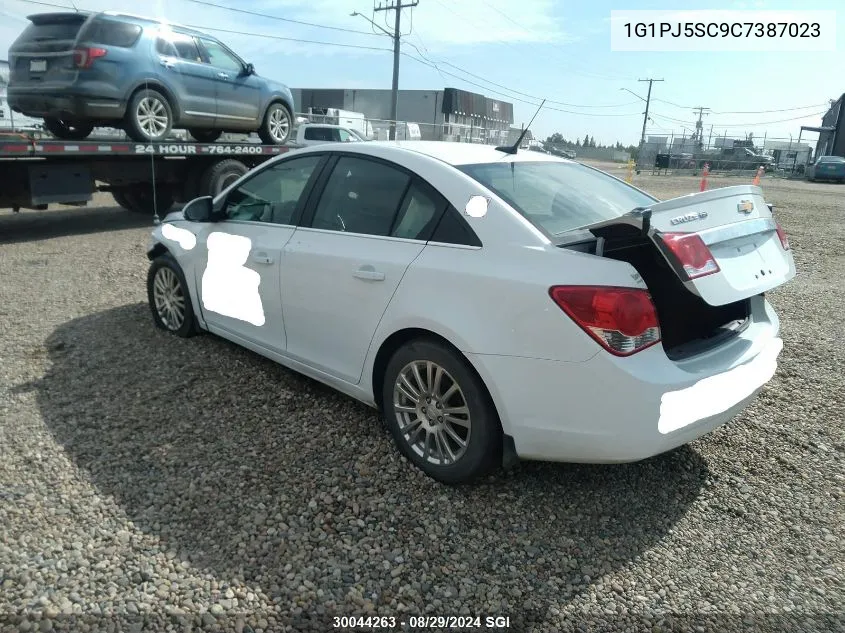 2012 Chevrolet Cruze Eco VIN: 1G1PJ5SC9C7387023 Lot: 30044263