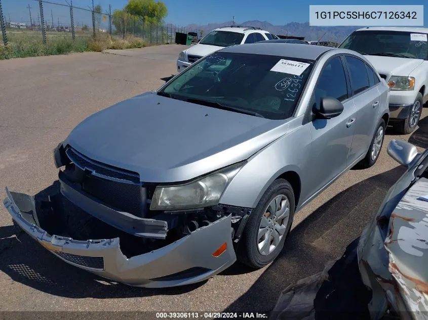 1G1PC5SH6C7126342 2012 Chevrolet Cruze Ls