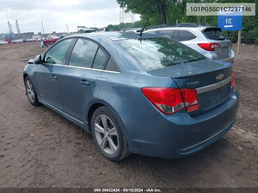 2012 Chevrolet Cruze 2Lt VIN: 1G1PG5SC1C7237146 Lot: 39432424