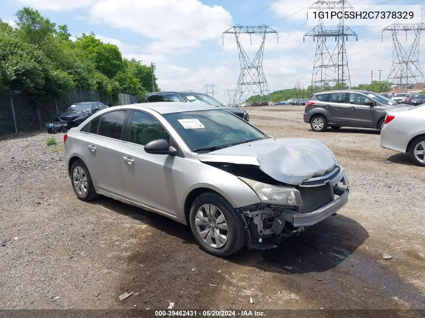 2012 Chevrolet Cruze Ls VIN: 1G1PC5SH2C7378329 Lot: 39462431