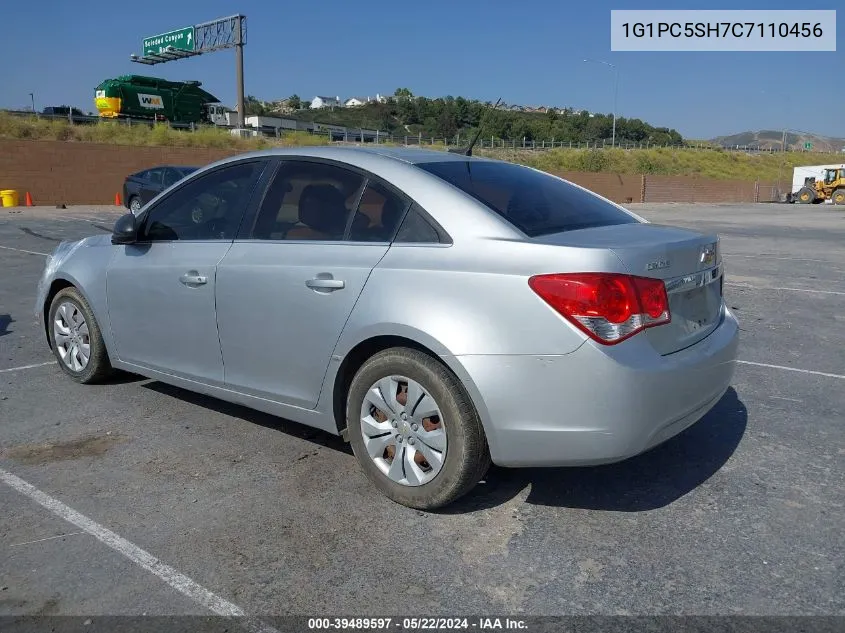 2012 Chevrolet Cruze Ls VIN: 1G1PC5SH7C7110456 Lot: 39489597