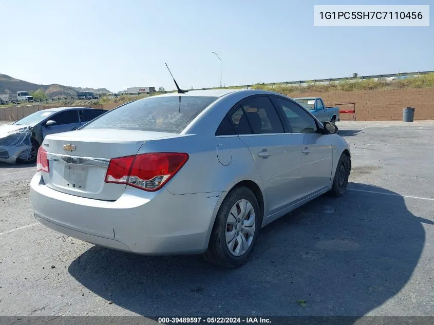 2012 Chevrolet Cruze Ls VIN: 1G1PC5SH7C7110456 Lot: 39489597