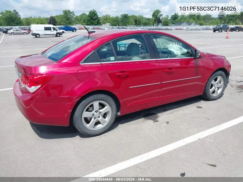 1G1PF5SC3C7146026 2012 Chevrolet Cruze 1Lt