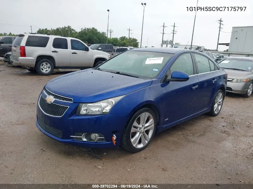 2012 Chevrolet Cruze Ltz VIN: 1G1PH5SC9C7175797 Lot: 39702294