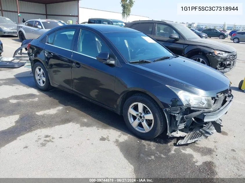 1G1PF5SC3C7318944 2012 Chevrolet Cruze 1Lt