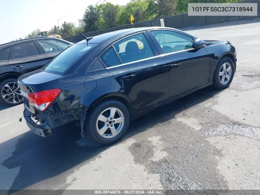 1G1PF5SC3C7318944 2012 Chevrolet Cruze 1Lt