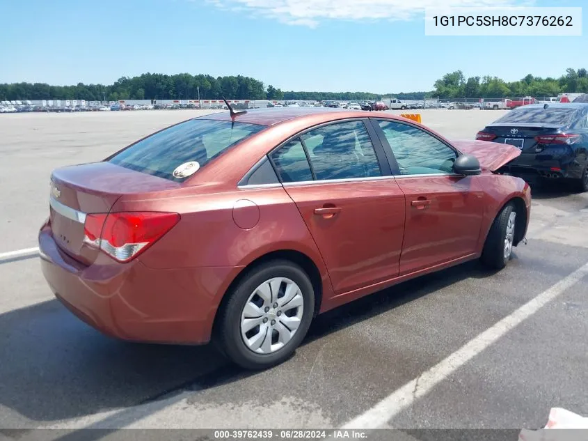 1G1PC5SH8C7376262 2012 Chevrolet Cruze Ls