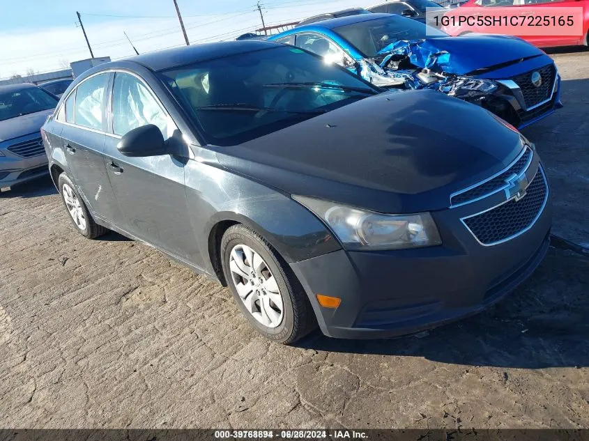 2012 Chevrolet Cruze Ls VIN: 1G1PC5SH1C7225165 Lot: 39768894