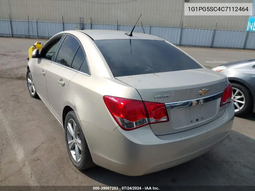 1G1PG5SC4C7112464 2012 Chevrolet Cruze 2Lt