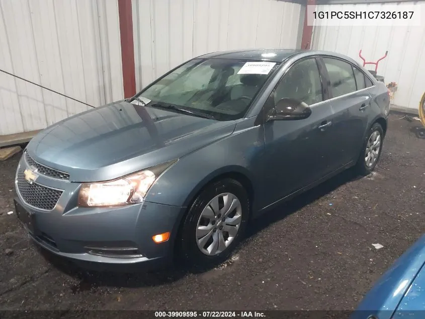 2012 Chevrolet Cruze Ls VIN: 1G1PC5SH1C7326187 Lot: 39909595